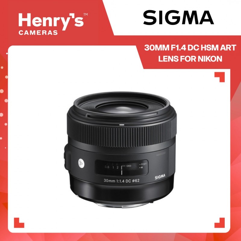 Sigma 30mm f1.4 DC HSM Art Lens for Nikon